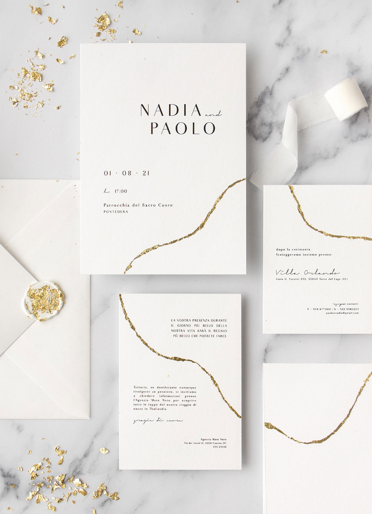SEMI-CUSTOM WEDDING STATIONERY