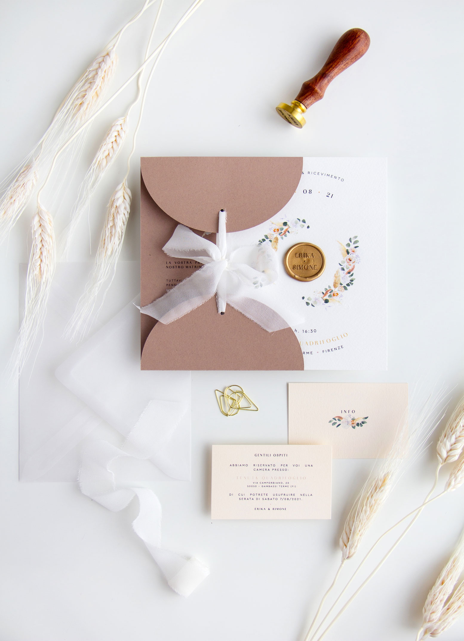 CUSTOM WEDDING STATIONERY